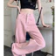 Quần jean hồng đính đá blingbling lấp lấp lánh siêu xinh, Quần bò hồng baby siêu xinh xắn (HC29)