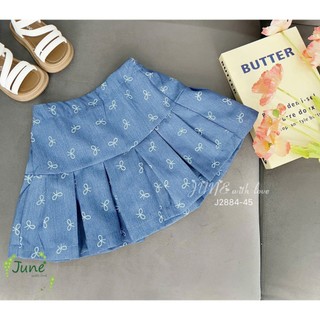 [B&G] Sét váy áo xếp ly phối ren tay lồng đèn kèm chân váy xếp ly cho bé gái từ 14-45kg(3-12 tuổi)