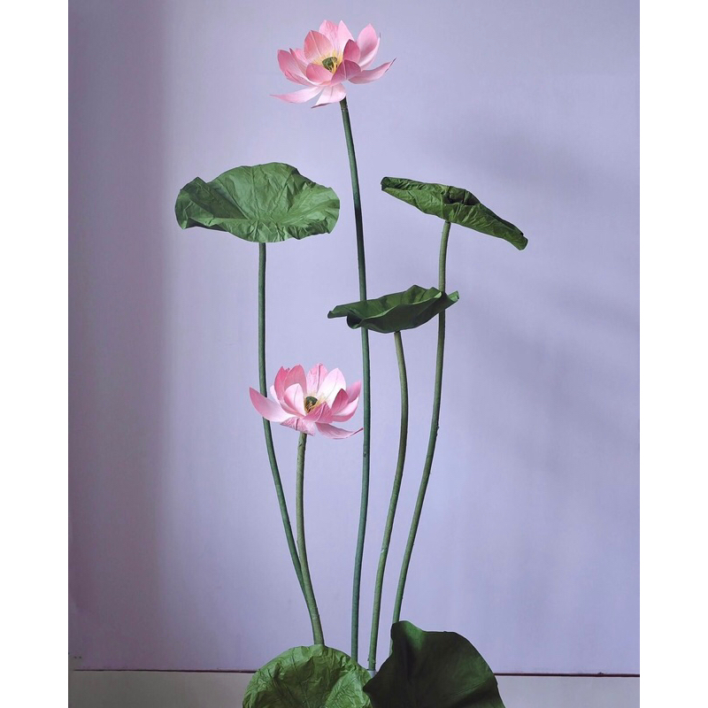 Ống dẻo làm thân hoa khổng lồ 1 mét
