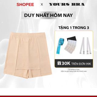 Quần lót nữ Yours bra QV009, quần bảo hộ mặc trong váy co dãn 4 chiều chống hằn, không lộ viền