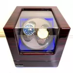 Hộp Để Đồng Hồ Cơ ACBOW 2 Ngăn Xoay Lót Nỉ Nhung [Màu Xám Ghi] - BH 02 NĂM - Hộp Lên Cót Đồng Hồ Cơ Chính Hãng Cao Cấp — ảnh 4