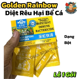 1 GÓI DIỆT RÊU HẠI CHO BỂ CÁ CẢNH GOLDEN RAINBOW