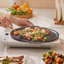 Chảo Nướng Đá Chống Dính Không Dầu Hàn Quốc Size 34cm Chảo Nướng Thịt Dùng Được Cho Cả Bếp Từ