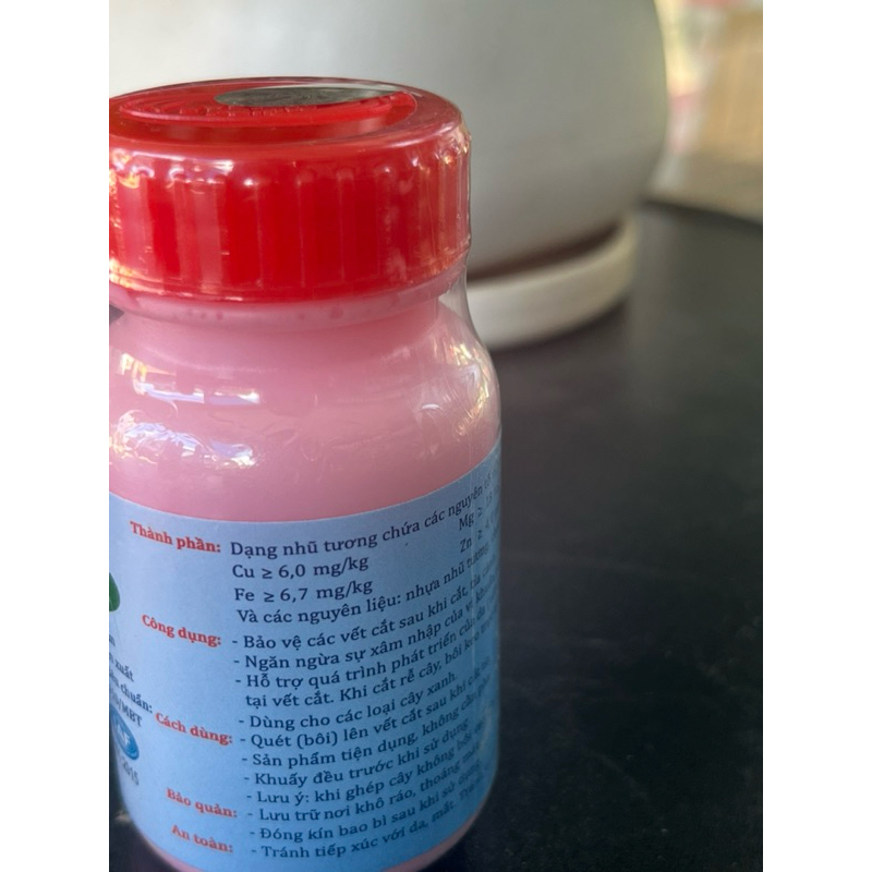 Keo liền da cây Mỹ Tiến- Keo liền sẹo/ Khử trùng vết cắt trên cây, giúp cây mau phục hồi