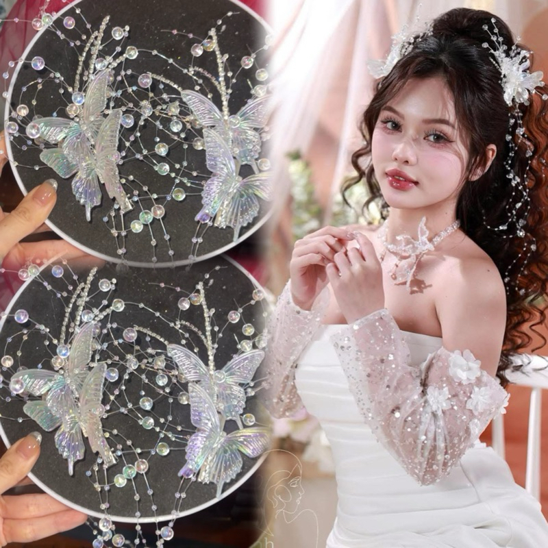 🔥🔥🔥Bộ kẹp tóc tua rua đính🦋xinh-TT215|PHUKIENCUOIYENLINH
