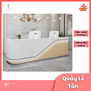Quầy Lễ Tân Spa/Quầy thu ngân – Thiết Kế Sang Trọng, Chất Liệu Bền Đẹp