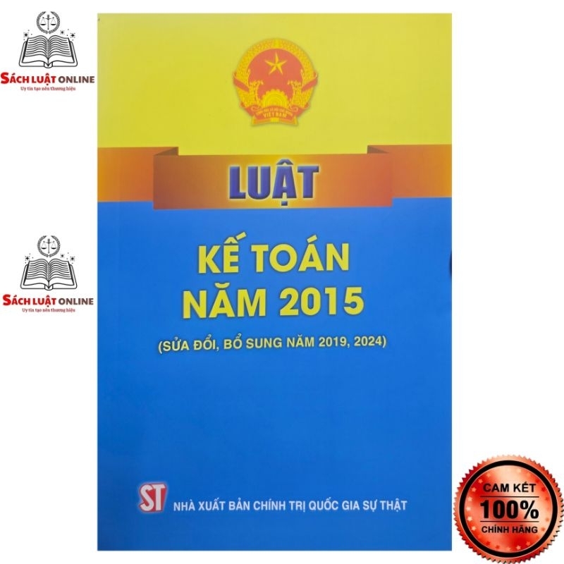 Sách LV2 - Luật kế toán (NXB Chính trị quốc gia Sự thật)