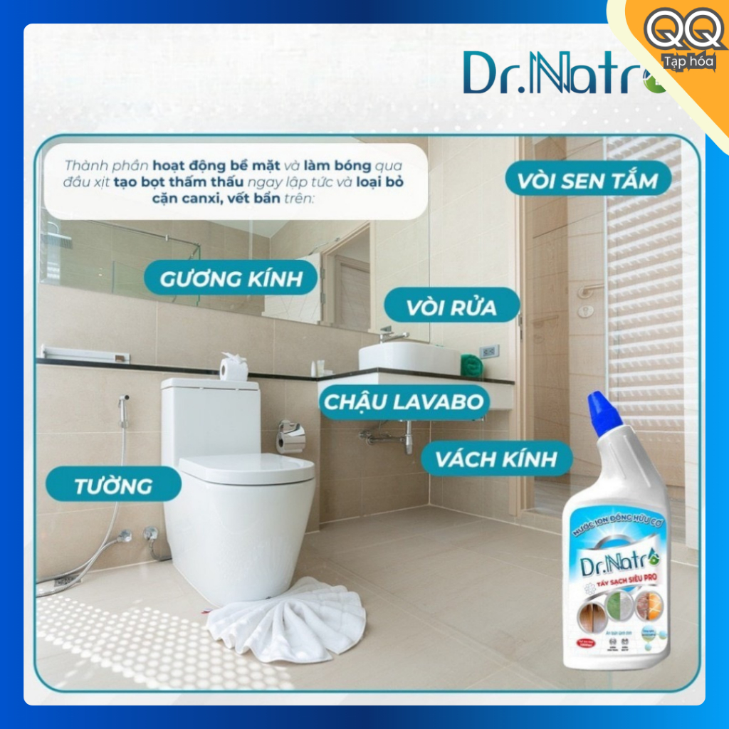 Sản Phẩm Nước Tẩy Đa Năng Dr Natro - Nước tẩy đa năng Dr Natro