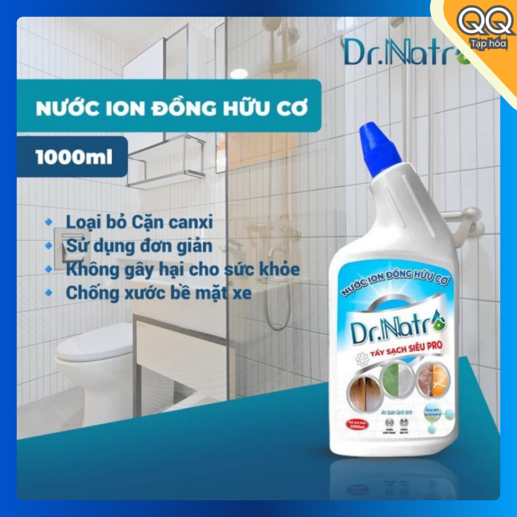 Chất lượng Nước Tẩy Đa Năng Dr Natro Tiêu Chuẩn