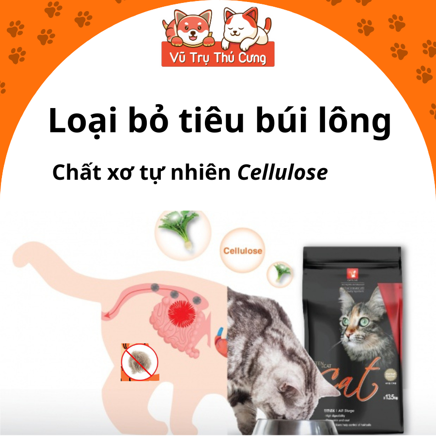 (Nguyên Seal) Hạt Cho Mèo Cat's Eye Hàn Quốc Mọi Độ Tuổi