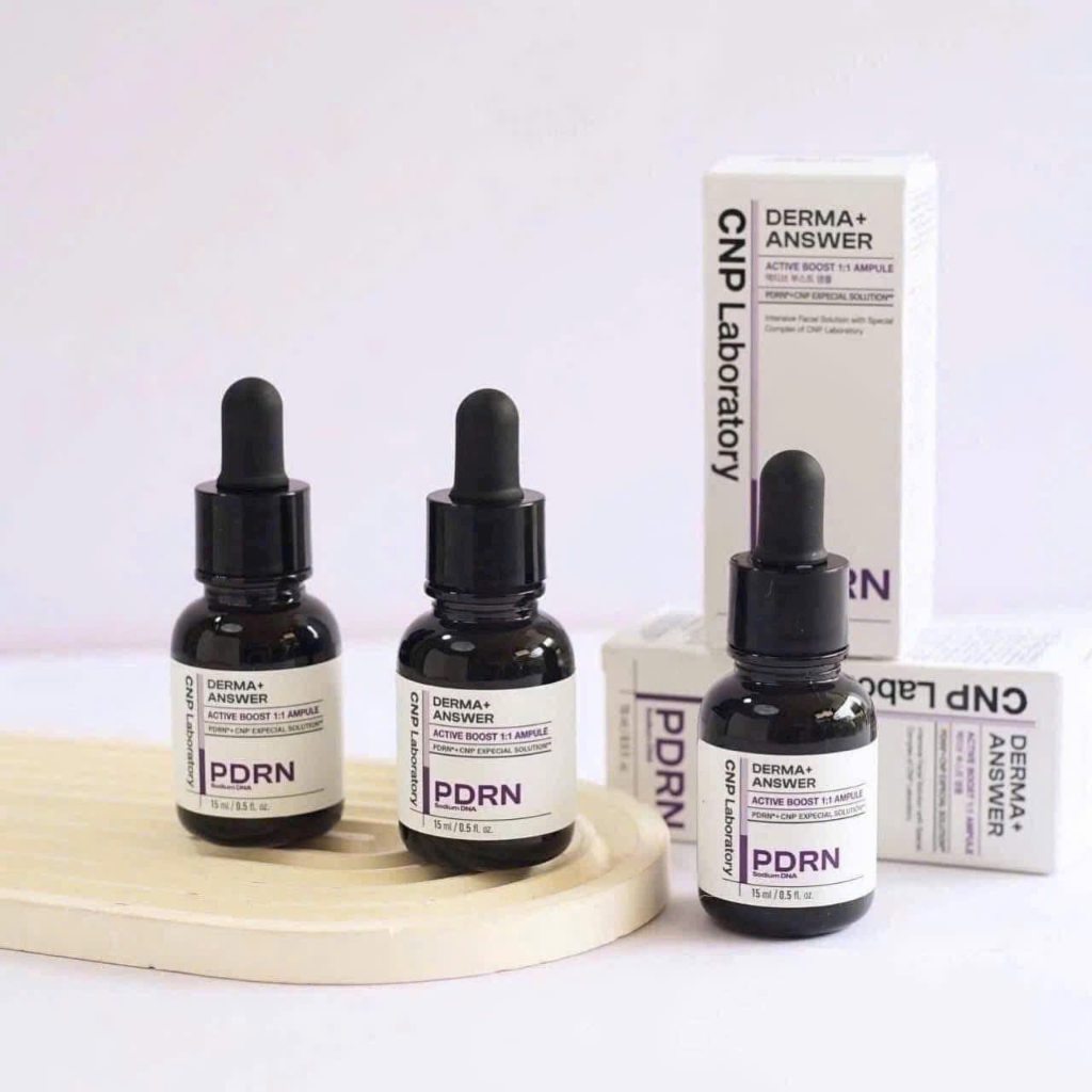 Serum CNP PDRN căng bóng sáng da hỗ trợ tái sinh Derma Answer Active Boost Ampule