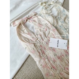 Áo Cổ Yếm Ren Hoa Xinh Yêu Bo Chun Sau Cực Trendy, Áo yếm buộc dây phối ren bèo trẻ trung nữ tính