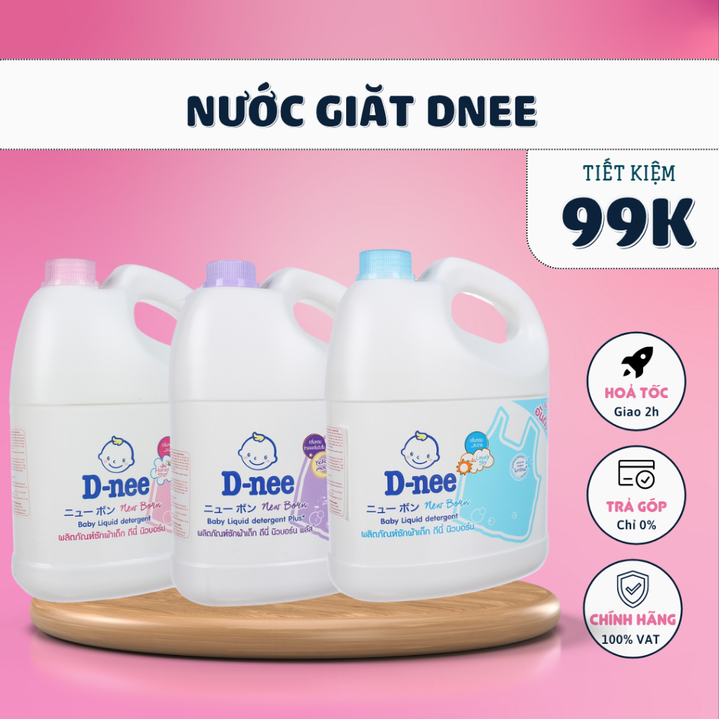 Nước giặt DNEE Thái Lan 3000ml thơm dai, dịu nhẹ hàng chính hãng an ...