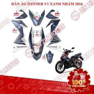 Dàn Áo Winner V1, RS150 V1 V2 Đủ Màu Các Đời Chính Hãng Honda - ZZM