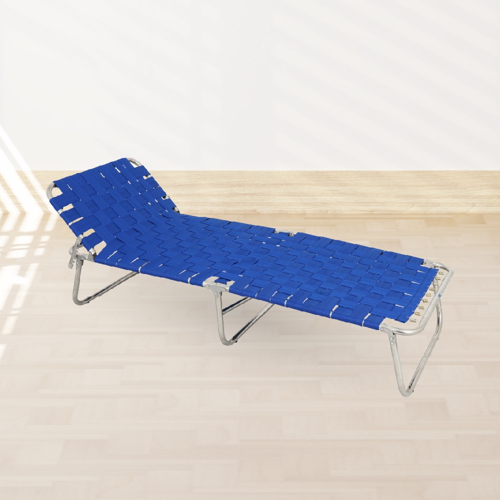 Giường gấp gọn inox Deli QUI PHÚC, dây dù bản lớn, thoáng khí, đàn hồi tốt, bền chắc, dễ dàng cất giữ, mang đi