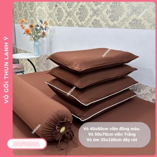 Áo gối nằm, vỏ gối ôm kích thước 40x60, 50x70 chất Thun Lạnh Ý |JAFUMA