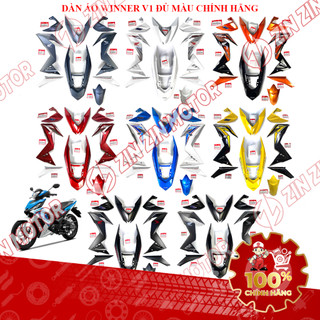 Dàn Áo Winner V1, RS150 V1 V2 Đủ Màu Các Đời Chính Hãng Honda - ZZM