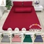 Bộ ga thun Silk 4 món ( 1 Drap + 2 áo gối nằm + 1 áo gối ôm) Kinh Đô Bedding