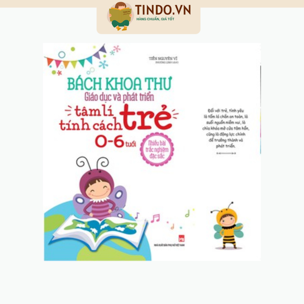 Sách - Bách khoa thư giáo dục và phát triển tâm lí - Tính cách trẻ 0-6 tuổi - b160