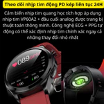 Đồng Hồ Đo Đường Huyết Không Xâm Lấn – Đồng Hồ Thông Minh Theo Dõi Sức Khỏe, Huyết Áp, Oxy Máu, Nhịp Tim, Thể Thao — ảnh 7