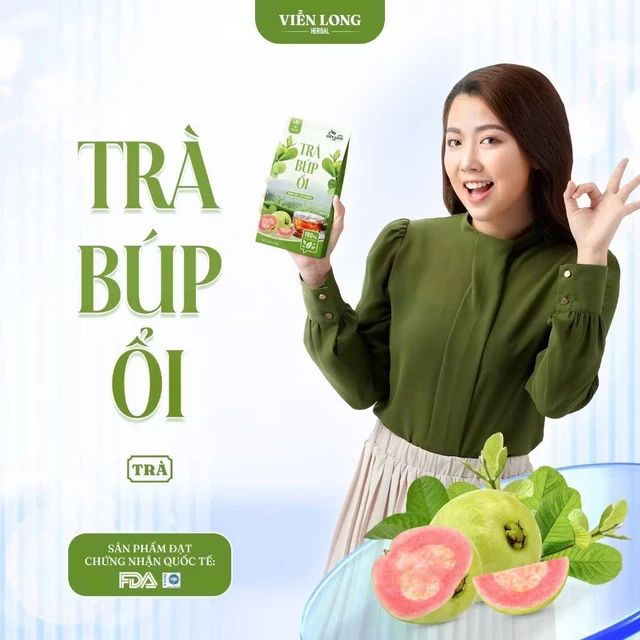 (60 gói) Trà Búp Ổi Hỗ Trợ Giảm Cân, Tiêu Mỡ Nhanh, Cải Thiện Tiêu Hoá, Ngăn Ngừa Lão Hóa