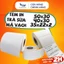 Giấy In Tem Trà Sữa 50x30, 40x30,35x22x2 Giấy In Tem Nhiệt Mã Vạch Rõ Nét, Hàng 3 Lớp Giá Rẻ