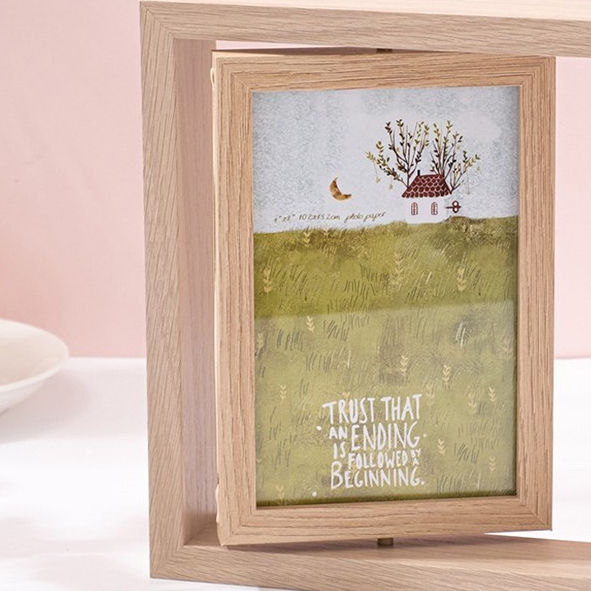 Khung ảnh để bàn 2in1 kèm đèn treo độc đáo 24x4.2x19.8cm (gấu/thỏ)-quà tặng bạn gái, đồng nghiệp