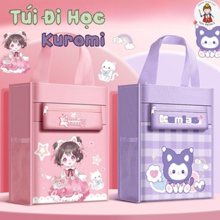 Túi Sách Đi Học Cho Bé Hình Gấu Trúc Phi Hành Công Chúa Dễ Thương - Túi Kèm Dây Đeo Chắc Chắn Nhiều Ngăn Cho Bé Đi Học