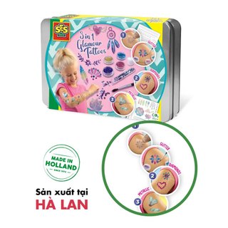[Hà Lan] - Hình dán trang trí dành cho bé gái - Thương hiệu SES Creative