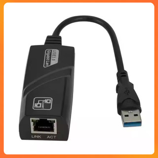Bộ Chuyển Đổi USB 3.0 Sang LAN RJ45 100Mbps/1000Mbps – USB Ethernet Network Cho Laptop, Macbook, PC Khắc Phục Laptop
