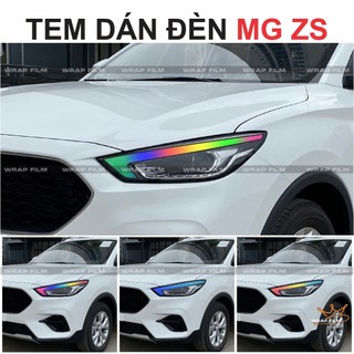 Tem dán đèn MG ZS (1 bộ dán đèn là 2 bên) cao cấp không thấm nước, không phai màu, không bong tróc