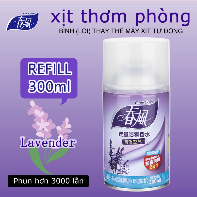 8 Hương Máy Xịthơm Phòng Tự Động Hương Thơm Dịu Nhẹ Bình Refill (Lõi Thay Thế Máy Xịt Phòng) - Hình Ảnh Thực Tế