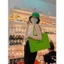 TÚI XÁCH VẢI NỈ VUÔNG PEEKOO CÓ NÚT GÀI 40CM