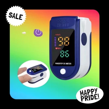 Máy SPO2 đo Oxy và nhịp tim LK87 Nhỏ Gọn, Sử Dụng Tại Nhà Tiện Lợi [ Kèm Sẵn 2 Pin AAA ]