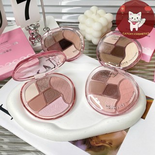 [HOLD LIVE] Bảng Phấn Mắt Hold Live 6 Ô Quả Đào Vỏ Hồng Nơ, Comprehensive Palette, 14.8g (HL771)