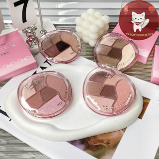 [HOLD LIVE] Bảng Phấn Mắt Hold Live 6 Ô Quả Đào Vỏ Hồng Nơ, Comprehensive Palette, 14.8g (HL771)
