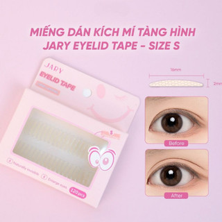 Miếng Dán Kích Mí Tàng Hình Jary Eyelid Tape (120 miếng/hộp)