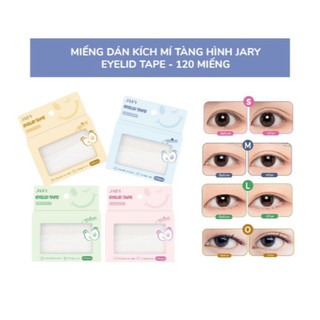 Miếng Dán Kích Mí Tàng Hình Jary Eyelid Tape (120 miếng/hộp)