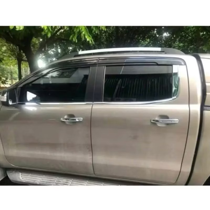 Vè che mưa xe Ford Ranger 2013-2026 nhựa đen ABS hàng cao cấp