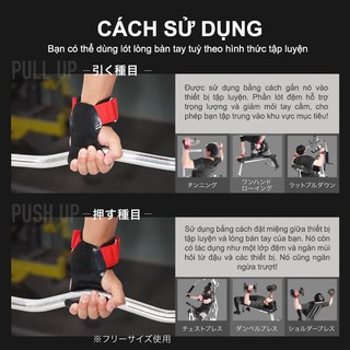 Lysin đai bảo vệ cổ tay da lộn, dây kéo lưng liftting straps găng tay tập gym deadlift nâng tạ  chống trượt thoáng khí