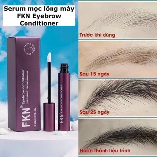 [CHÍNH HÃNG] Dưỡng Lông Mày Màu Tím Chính Hãng FKN, Serum Dưỡng Mày Dài Đậm