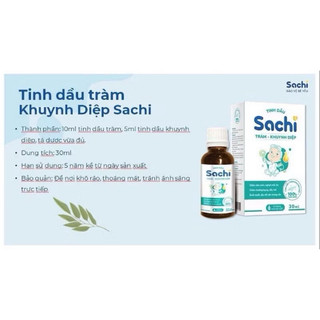 Tinh dầu tràm khuynh diệp sachi
