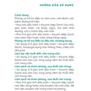 Tinh dầu tràm khuynh diệp sachi