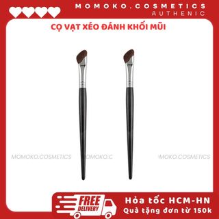 Cọ quạt đánh khối và bắt sáng mũi chuyên nghiệp, Cọ Khối Cọ Xéo Đánh Khối Mũi Đầu Vát Dẹt Lông Mềm Mại Dễ Dàng Sử Dụng
