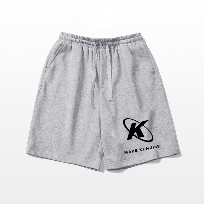 Quần Short Nam Nữ Quần Thun Ngố Họa Tiết K ,Quần Short Nỉ Đùi Dày Dặn Có Túi Kết Hợp Dây Rút,Quần Cộc Hè S1