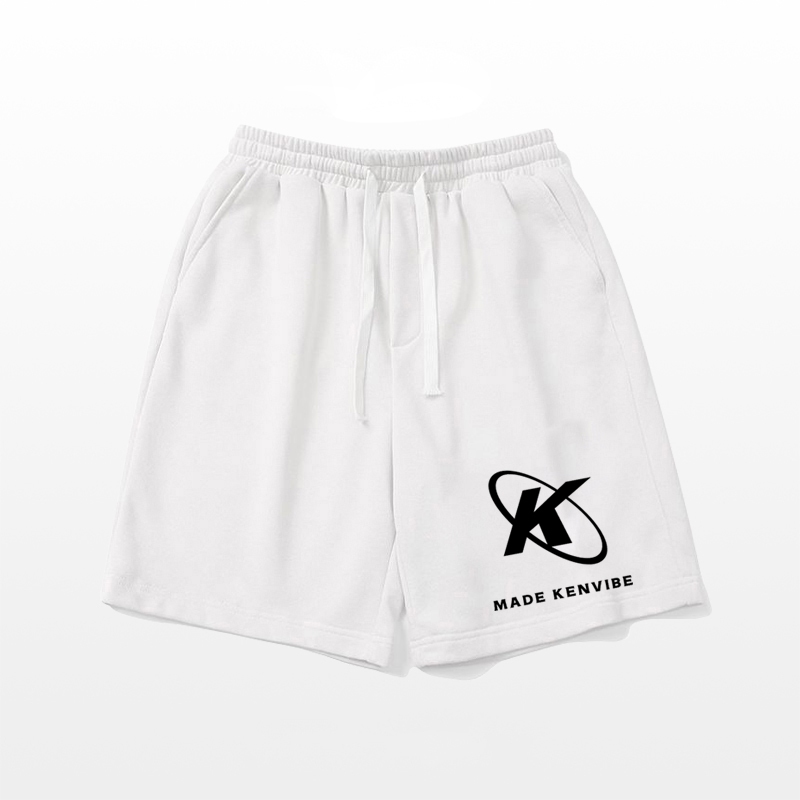 Quần Short Nam Nữ Quần Thun Ngố Họa Tiết K ,Quần Short Nỉ Đùi Dày Dặn Có Túi Kết Hợp Dây Rút,Quần Cộc Hè S1