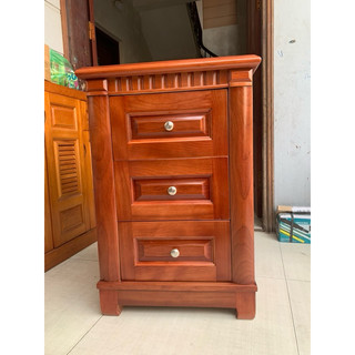 Tủ đầu giường tủ gỗ cá nhân tab 3 ngăn kéo cao 80 cm
