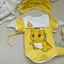 Set bộ bodysuit Rồng Vàng, Rồng phun lửa kèm mũ Tặng kèm tất cho bé 5-13kg cho bé trai, bé gái Hàn Quốc