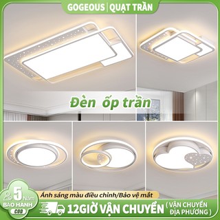【COD】Đèn trần,đèn ốp trần hiện đại trang trí phòng khách, phòng ngủ 3 chế độ ánh sáng