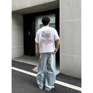 Áo Thun STu Hoa Tím Tem Tag Mác Đầy Đủ Chất Vải Cotton